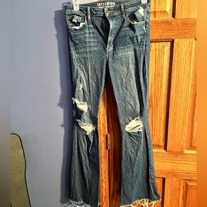 Idllywind Bootcut destructed Denim size 14